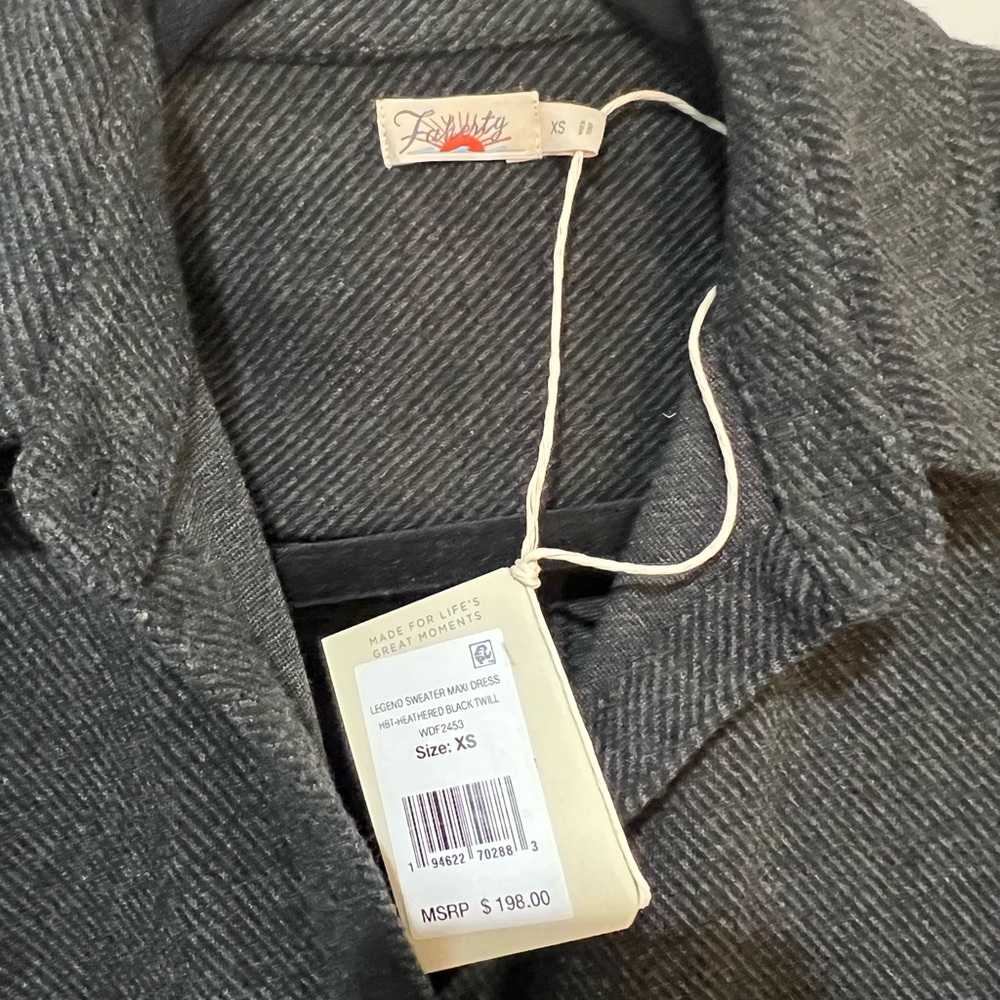 NWT Faherty Legend Sweater Maxi Dress - Picture 4 of 7